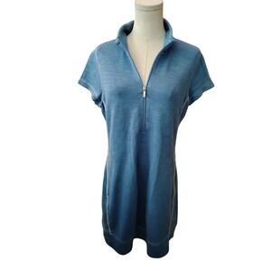 Tommy Bahama Blue Knit Dress Size Small